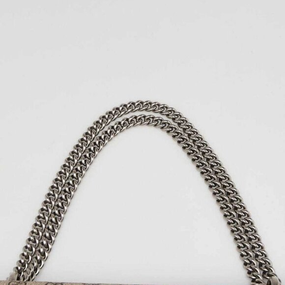 Gucci Beige GG Supreme Canvas Embroidered Sequin Medium Dionysus Shoulder Bag - Picture 5 of 11